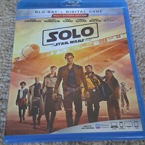 STAR WARS SOLO on BLU-RAY